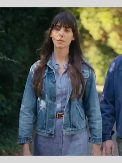 Together Alison Brie Blue Denim Jacket