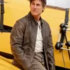 Tom Cruise Digger 2026 Leather Jacket