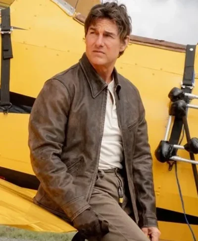 Tom Cruise Digger 2026 Leather Jacket