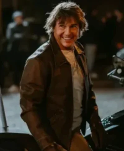 Tom Cruise Digger 2026 Leather Jacket
