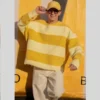 Tom Holland Striped Crewneck