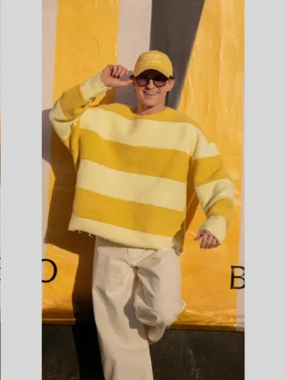 Tom Holland Striped Crewneck