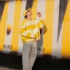 Tom Holland Striped Crewneck