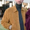 Tommy Paul London Fashion Week Suede Jacket