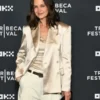 Tribeca Festival 2026 Katie Holmes Beige Blazer