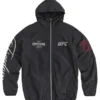 UFC Freedom 250 Black Full-Zip Windbreaker Jacket