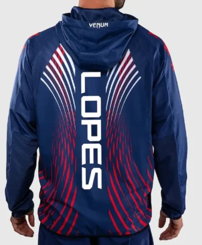 UFC Freedom 250 Venum Blue Full-Zip Hoodie