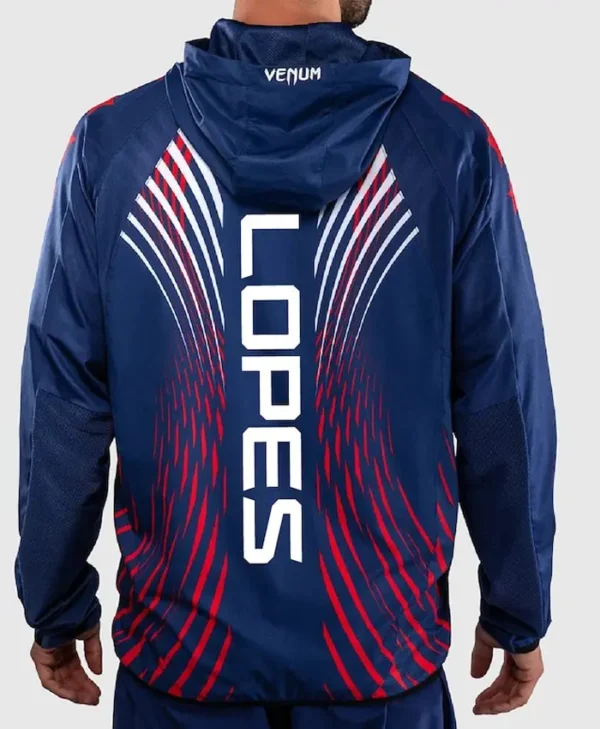 UFC Freedom 250 Venum Blue Full-Zip Hoodie