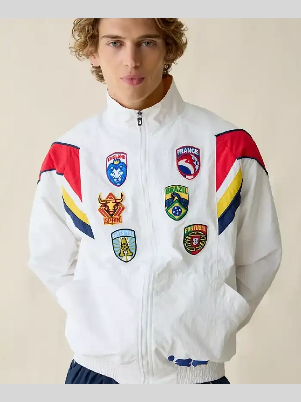 USA FIFA 2026 White Track Jacket