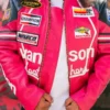 Vanson Leather Prominent Motorcycle Star Jacket