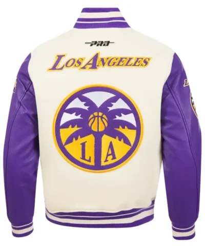 WNBA 30 Years LA Sparks Varsity Jacket