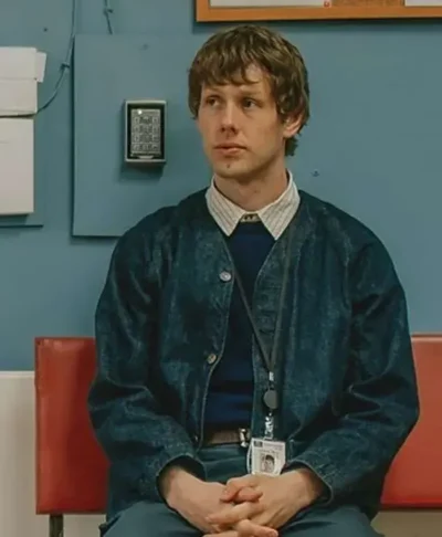 Waiting for the Out Josh Finan Blue Denim Jacket