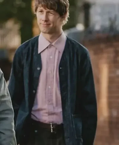 Waiting for the Out Josh Finan Blue Denim Jacket