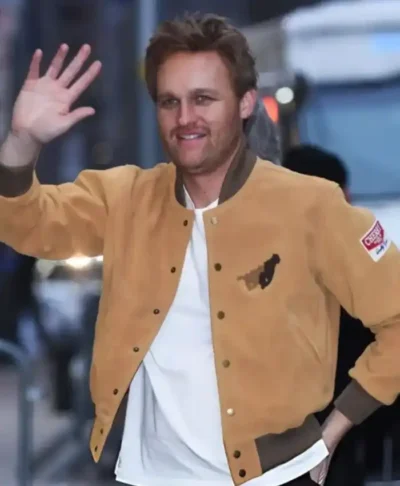 Wyatt Russell NYC 2026 Brown Jacket