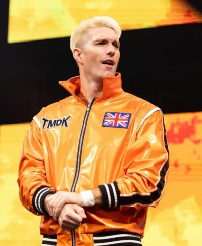 Zack Sabre Jr. AEW UK Flag Jacket