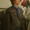 Zendaya 2026 Black Biker Jacket