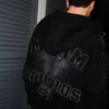 black football hoodie Portugal