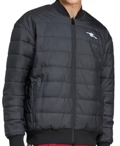 buy Arsenal Terrace Icons Mikel Arteta Black Jacket