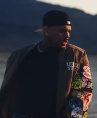 buy Chris Brown IT DEPENDS OBVIOUS Bomber Jacket