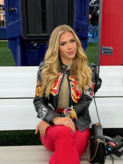 buy Gracie Hunt Chiefs Leather Jacket