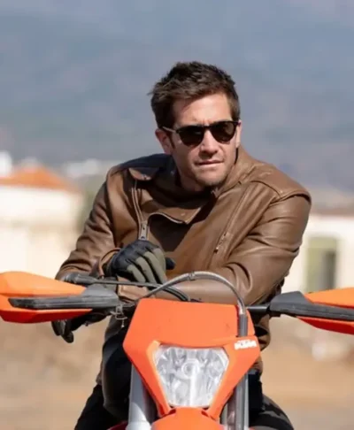 buy In The Grey 2026 Jake Gyllenhaal Leather Jacket