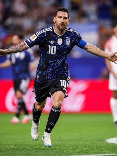 buy Lionel Messi Argentina Black Jersey