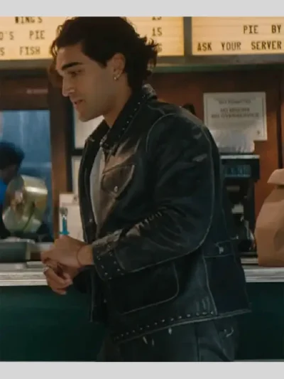buy Off Campus S01 Josh Heuston Black Leather Jacket