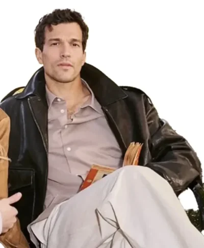buy Paul Kelly Black Leather Jacket