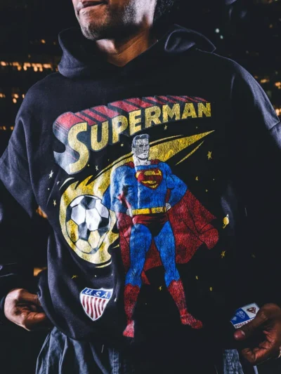 buy USMNT x DC Superman Comet Relaxed Hoodie