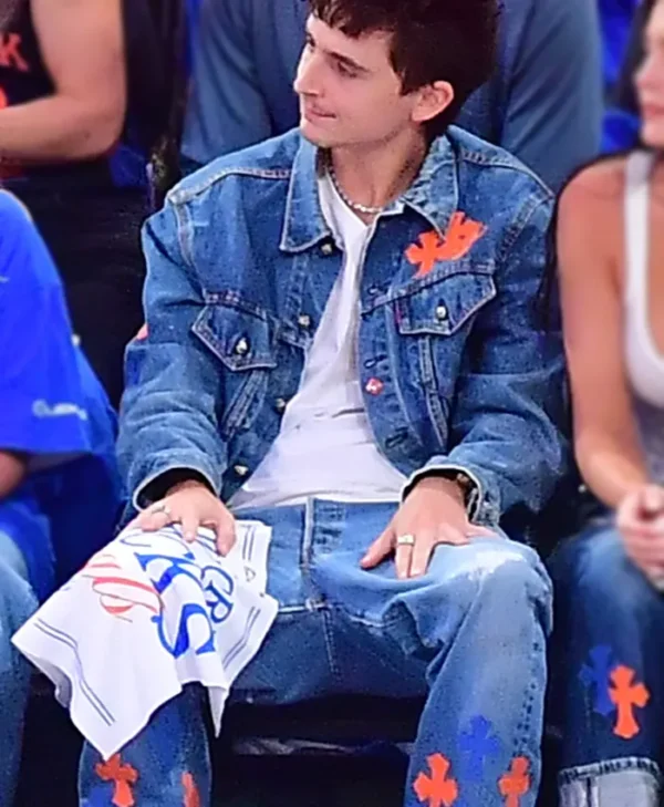 buy now 2026 Finals Timothee Chalamet Denim Jacket