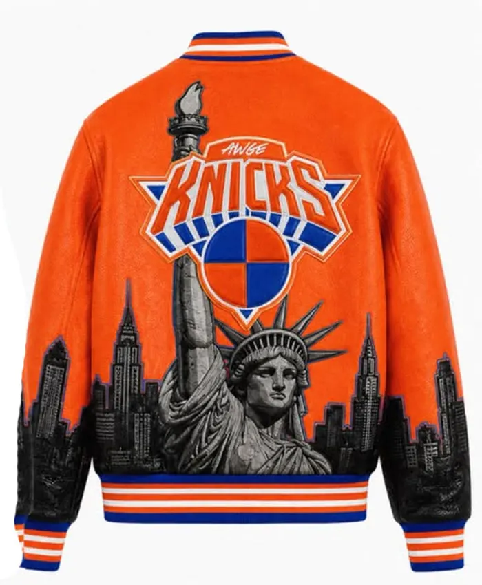 buy now AWGE × New York Knicks Finals Championship Jacket