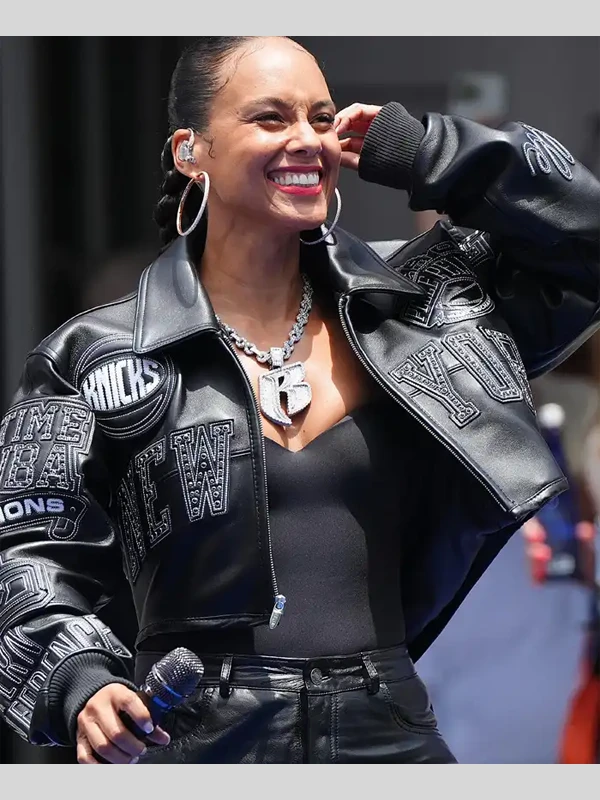 buy now Alicia Keys Knicks Victory Parade 2026 Concert Jacket