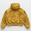 buy now Canary Yellow Zip Up Hooded Jacket