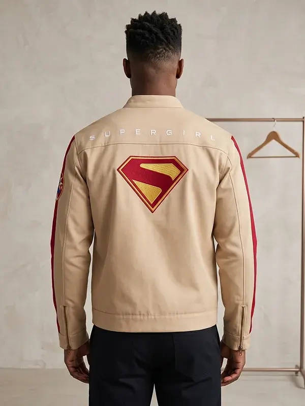 buy now DC Comics Supergirl Beige Jacket