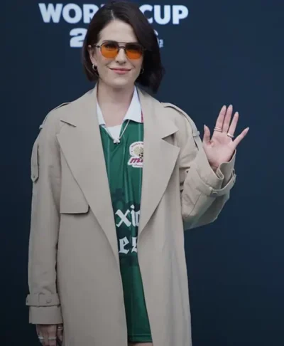 buy now FIFA World Cup 2026 Festivities Karla Souza Beige Coat