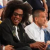 buy now Jay-Z NBA Finals Game 3 Black Jacket