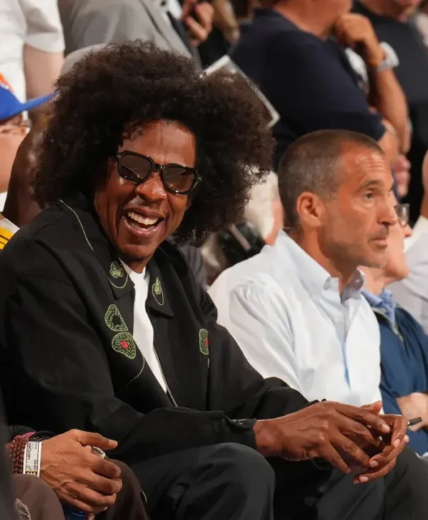 buy now Jay-Z NBA Finals Game 3 Black Jacket