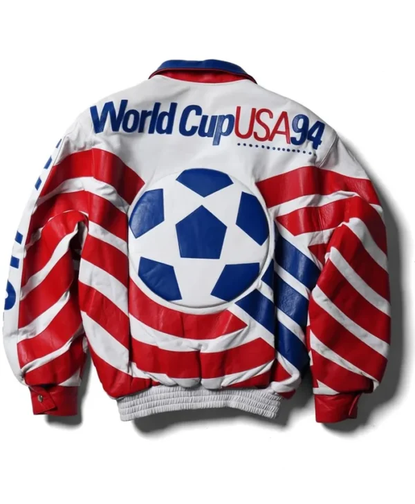 buy now Jeff Hamilton USA 94 World Cup Leather Jacket