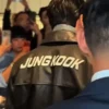buy now Jungkook CK JK Leather Jacket