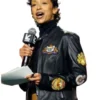 buy now Liza Koshy SXSW 2026 Leather Jacket