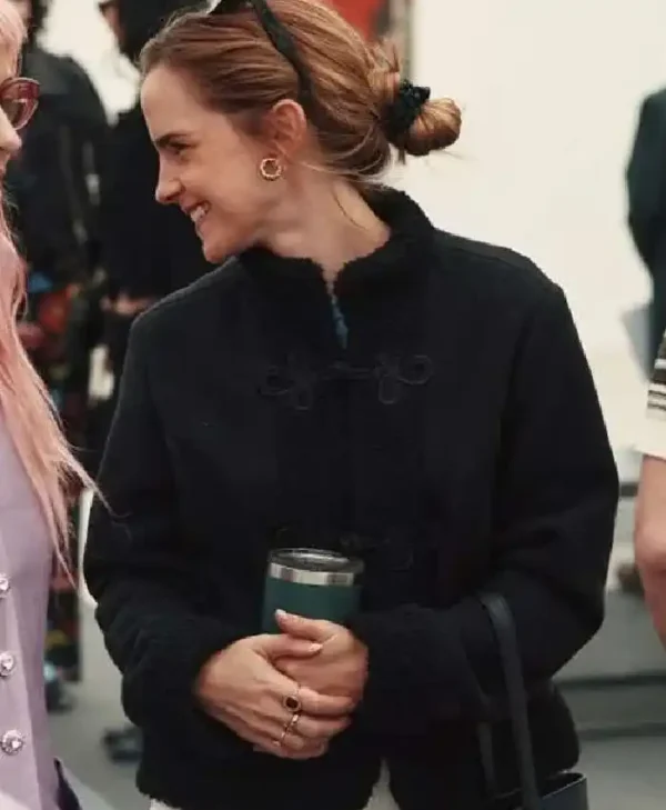 buy now Los Angeles 2026 Emma Watson Black Jacket