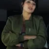 buy now Lupin S03 Sofia Belkacem Green Jacket