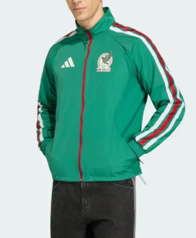buy now Mexico Adidas 2026 Home Anthem Jacket