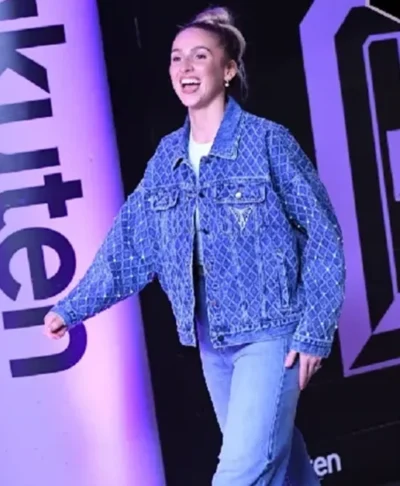 buy now Miela Sowah Golden State Valkyries Denim Jacket