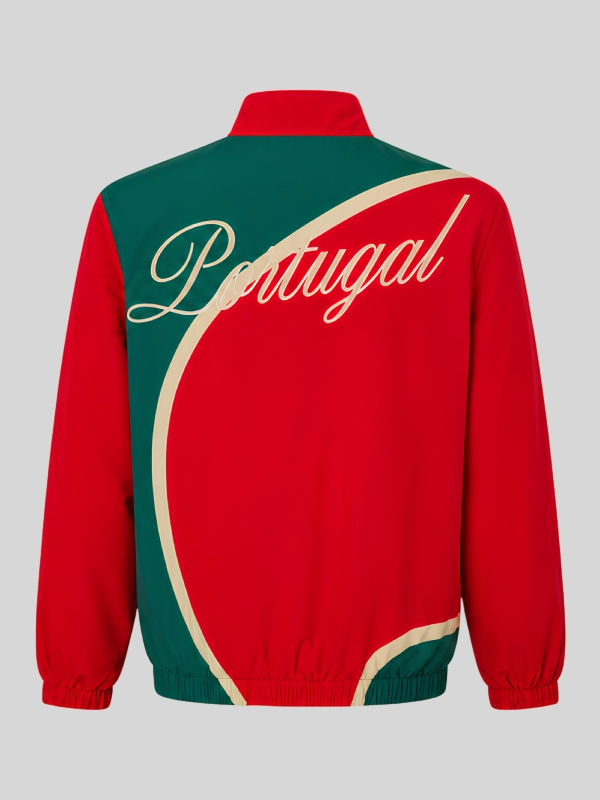 buy now Portugal Red And Green Windbreaker Jacket