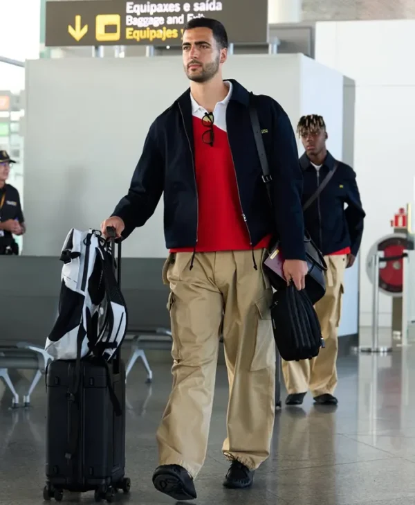 buy now Spain Football Team 2026 World Cup Navy Jacket