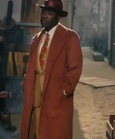 buy now Spider Noir S01 Robbie Robertson Red Wool Coat