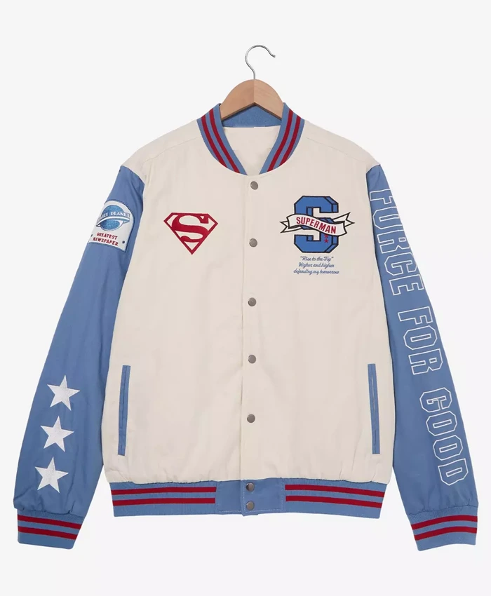 buy now Superman Varsity Jacket