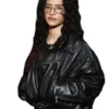 buy now The Actor Awards Odessa A’zion Black Leather Jacket