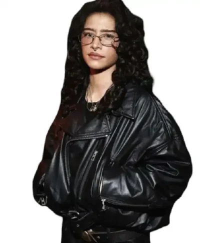 buy now The Actor Awards Odessa A’zion Black Leather Jacket